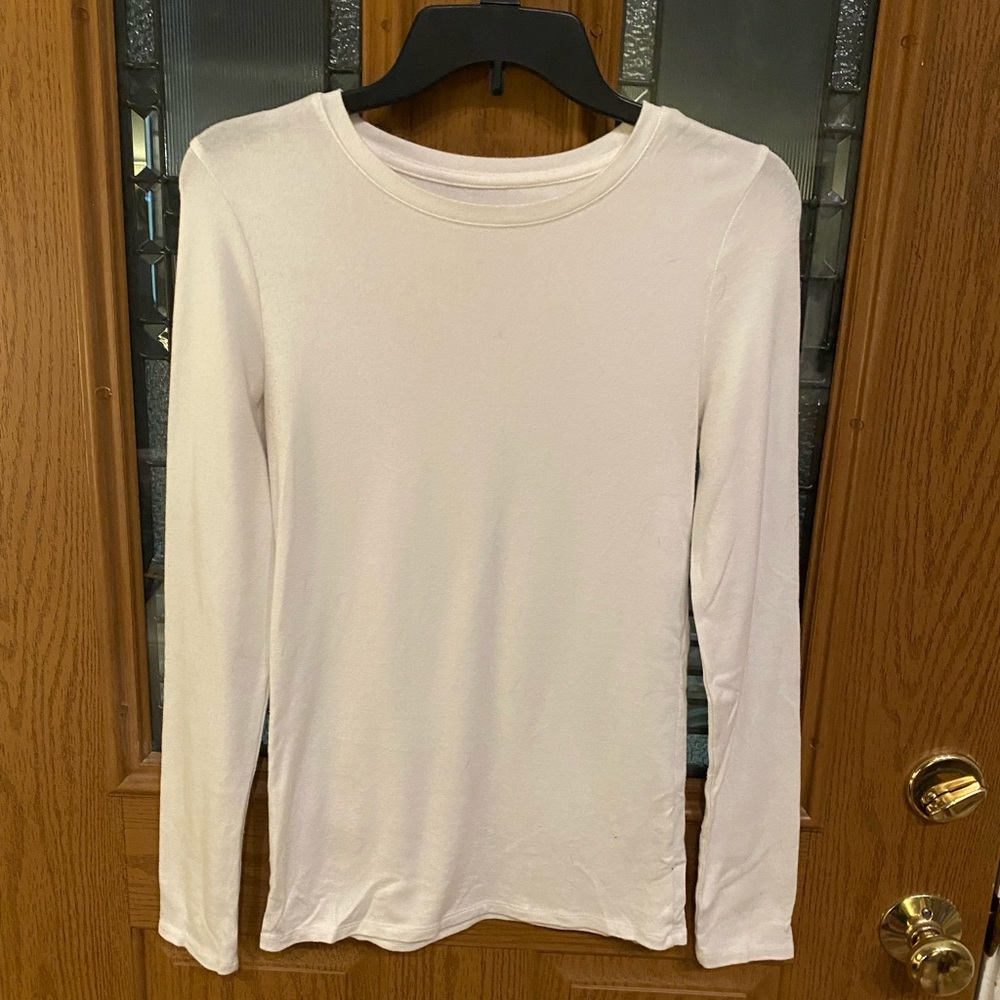 A New Day white long sleeve shirt